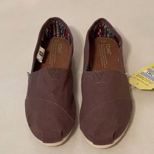 Toms Women’s Classic Canvas Ash Size 8